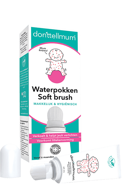 donttellmum - waterpokken soft brush